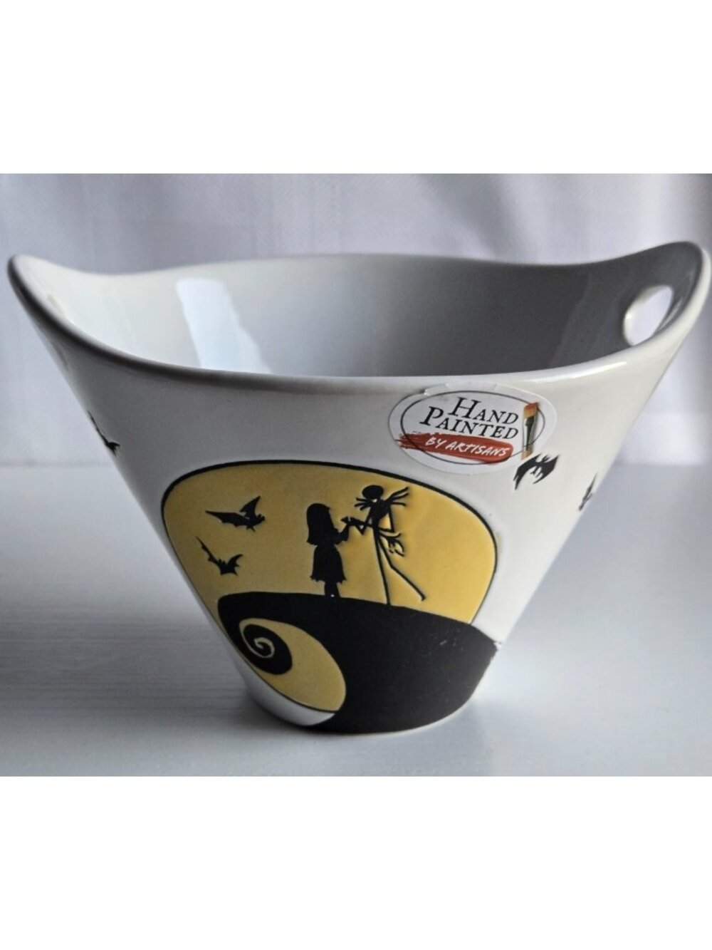 Disney Nightmare Before Christmas Jack Skellington Ramen Noodle Bowl Halloween